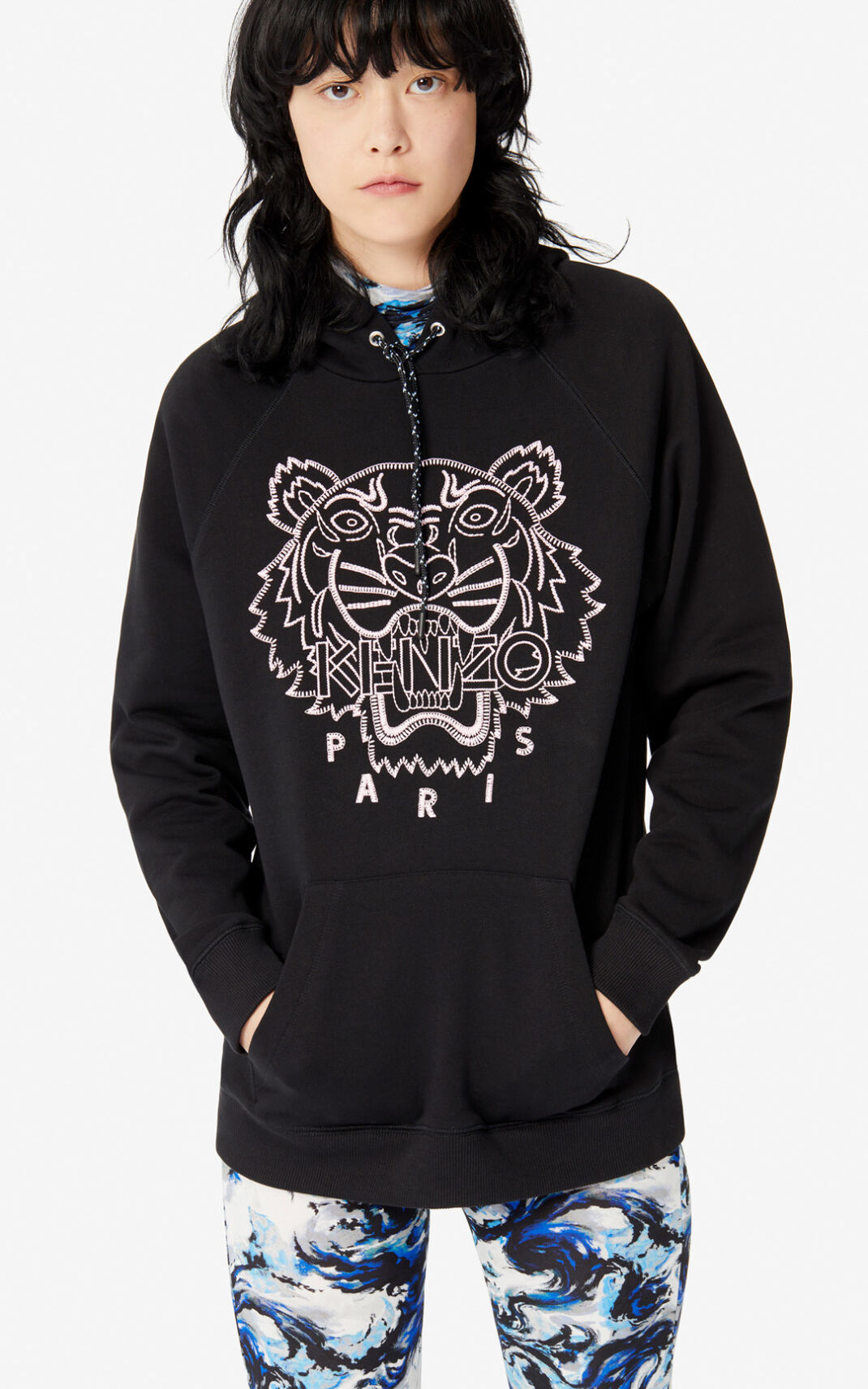 Kenzo Capsule Expedition Sudaderas Con Capucha Mujer Negras | 6578941-IP